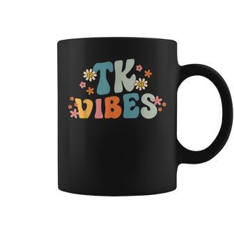 Groovy Tk Vibes Student Teacher Student Back To School Coffee Mug - Monsterry AU