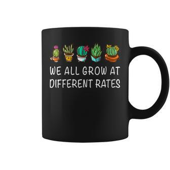 We All Grow At Different Rates Teacher Special Education Coffee Mug | Mazezy