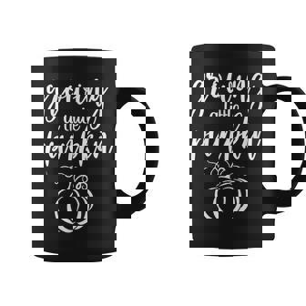 Growing Little Pumpkin Thanksgiving Pregnancy Announcement Coffee Mug | Mazezy