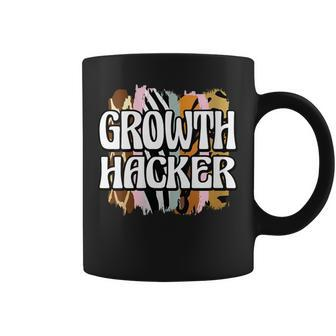 Growth Hacker Leopard Print Coffee Mug | Mazezy
