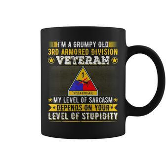 Grumpy Old 3Rd Armored Division Veteran Military Army Coffee Mug | Mazezy AU