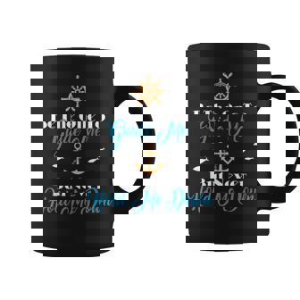 Guide Me Hold Me Anchor Ships Wheel Ocean Faith Boat Sailing Coffee Mug | Mazezy