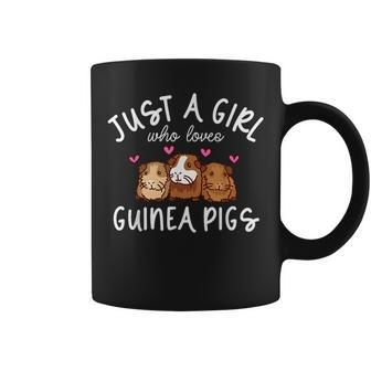 Guinea Pig Girl Who Loves Guinea Pigs Cute Guinea Pig Coffee Mug - Monsterry AU