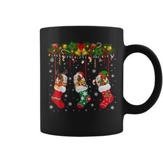 Guinea Pig In Xmas Socks Christmas Santa Elf Reindeer Lover Coffee Mug - Thegiftio UK