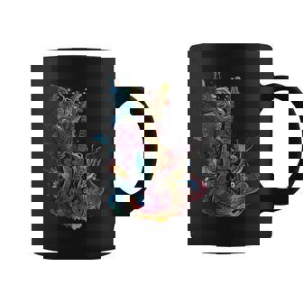 Guitar Player Psychedelic Guitar Watercolor Dream Coffee Mug - Monsterry