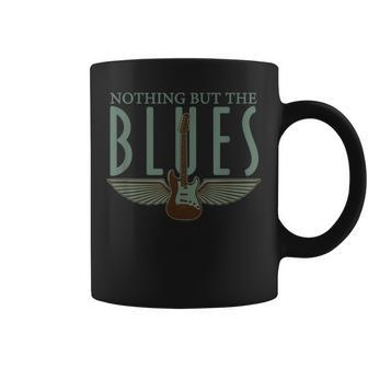 Guitarist Musician Blues Guitar Vintage Blues Music Lover Coffee Mug | Mazezy