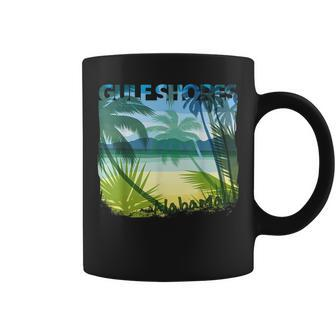 Gulf Shores Alabama Beach Summer Matching Family Palms Tree Summer Funny Gifts Coffee Mug | Mazezy