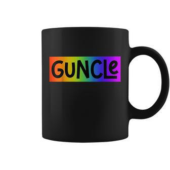 Guncle Gay Uncle Pride Rainbow Guncle Coffee Mug | Mazezy