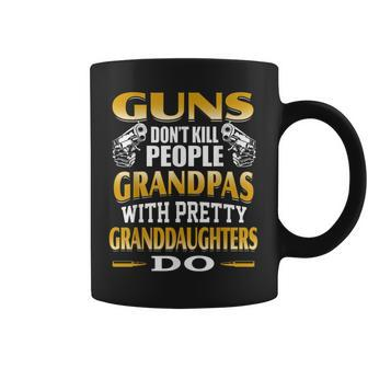 Guns Dont Kill Grandpas Do It Gift For Men Father Day Coffee Mug | Mazezy