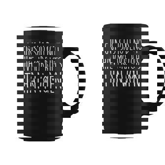 Guns Should Not Have More Rights Than Women Abortion Roe Coffee Mug - Thegiftio UK