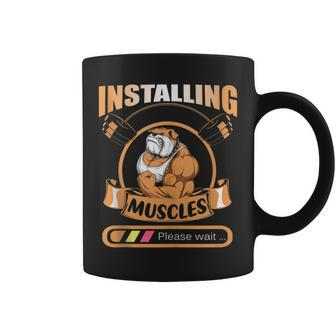 Gym Pitbull Weightlifting Fitness Coffee Mug | Mazezy