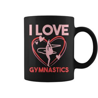 Gymnast Sport Love Valentines Day Idea Gymnastics Coffee Mug | Mazezy