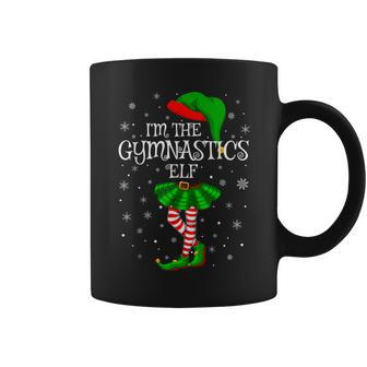 Gymnastics Elf Christmas Matching Family Girls Elf Coffee Mug | Mazezy
