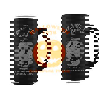 Halloween 1978 Holiday Spooky Gift Myers Pumpkin Haddonfield Pumpkin Funny Gifts Coffee Mug | Mazezy