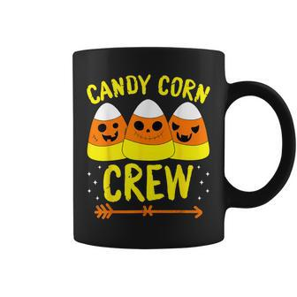 Halloween Candy Corn Squad Team Candy Corn Crew Halloween Coffee Mug | Mazezy