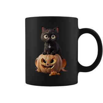 Halloween Cats Cat Coffee Mug | Mazezy