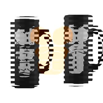 Halloween Costume Monkey Gorilla Chest Suit Halloween Coffee Mug | Seseable UK