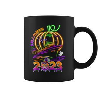 Halloween Cruise Squad 2023 Pumpkin Family Coffee Mug - Monsterry