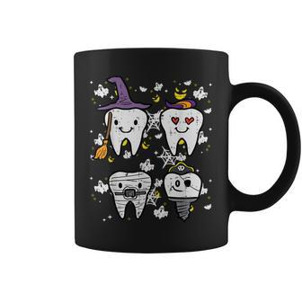 Halloween Dentist Witch Th Dental Crew Costume Coffee Mug - Seseable