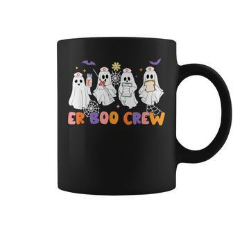 Halloween Er Nurse Er Boo Crew Er Ed Nurse Tech Coffee Mug