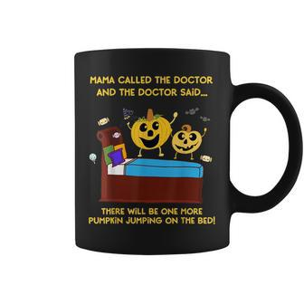 Halloween Fall Pregnancy Announcement Pumpkin Quote Halloween Coffee Mug | Mazezy