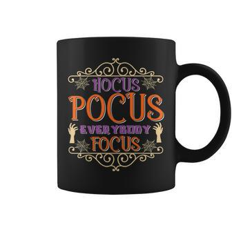Halloween Hocus Pocus Everybody Focus Costume Halloween Coffee Mug | Mazezy