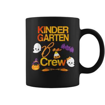 Halloween Kindergarten Cute Boo Crew Teacher Kids Halloween Coffee Mug | Mazezy UK