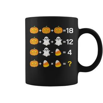Halloween Order Of Operations Math Quiz Teacher Fall Halloween Coffee Mug | Mazezy
