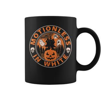 Halloween Pumpkin Scary Funny Motionlesses In White Coffee Mug - Monsterry AU