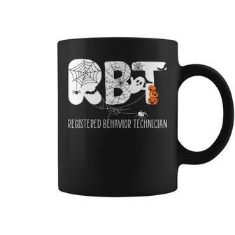 Halloween Rbt Fall Aba Therapy Therapy Halloween Registered Coffee Mug - Seseable
