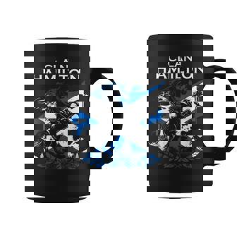 Hamilton Clan Family Last Name Scotland Scottish Funny Last Name Designs Funny Gifts Coffee Mug | Mazezy