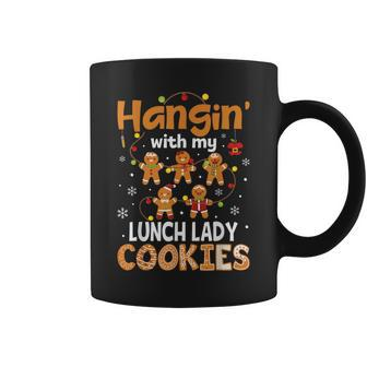 Hangin With My Lunch Lady Cookies Gingerbread Christmas Coffee Mug | Mazezy
