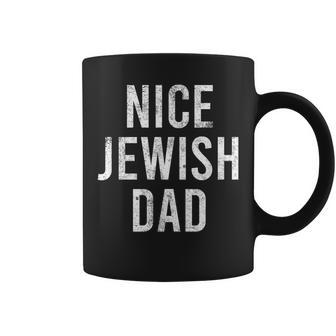 Hanukkah Nice Jewish Dad Cool Chanukah Festival Jewish Coffee Mug | Mazezy AU