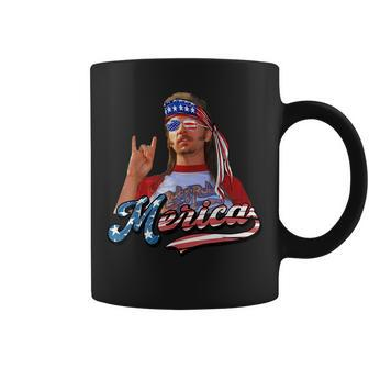 Happy 4Th Of July Merica Funny Joe American Flag Coffee Mug - Seseable