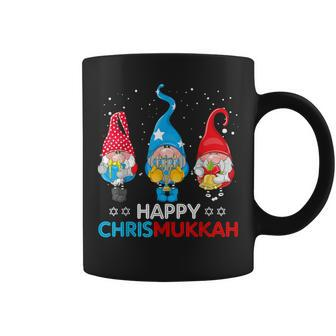 Happy Chrismukkah Gnomes Christmas Hanukkah Jewish Holiday Coffee Mug - Monsterry DE