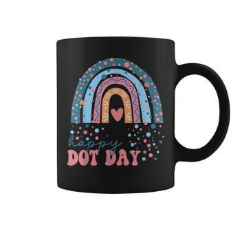 Happy Dot Day 2023 Colorful Rainbow Polka Dot Boys Girls Coffee Mug - Seseable