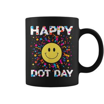 Happy Dot Day Colorful Rainbow Polka Dot Boys Girls Youth Coffee Mug | Mazezy