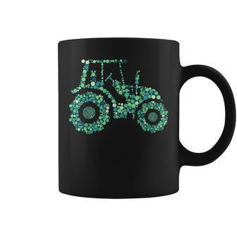 Happy Dot Day Cute Dot Tractor Coffee Mug - Seseable