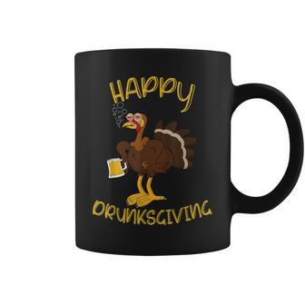 Happy Drunksgiving Friends Family Thanksgiving Drunks Giving Coffee Mug | Mazezy