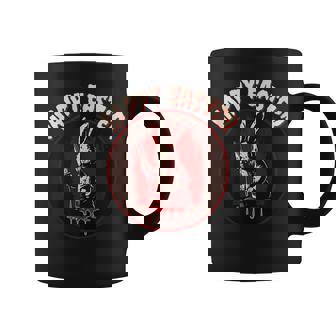 Happy Easter Scary Easter Bunny Costume Halloween Bunny Coffee Mug | Mazezy