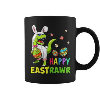 Happy Eastrawr T Rex Bunny Easter Egg Funny Dinosaur Kids Dinosaur Funny Gifts Coffee Mug