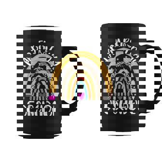 Happy First Day Of School Rainbow Leopard Teacher Student Coffee Mug | Seseable UK