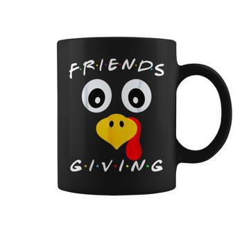 Happy Friendsgiving Matching Turkey Friend Thanksgiving 2023 Coffee Mug - Seseable