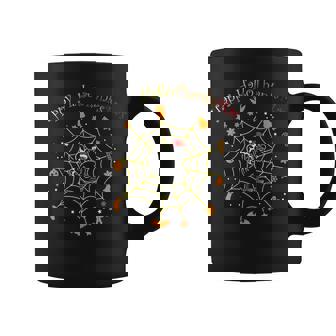 Happy Hallothanksmas Hello Fall Happy Halloween Bles Happy Halloween Coffee Mug | Mazezy