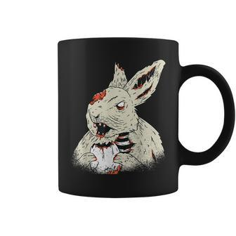 Happy Halloween Horror Bunny Costume Creepy Easter Rabbit Happy Halloween Coffee Mug | Mazezy