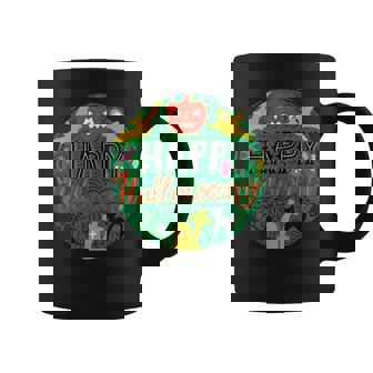 Happy Halloween Spooky Autumn Fall Scene Happy Halloween Coffee Mug | Mazezy