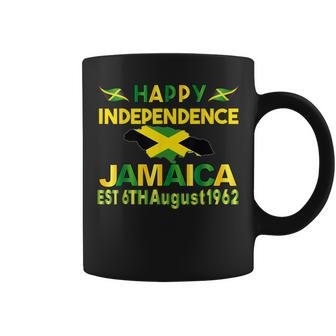 Happy Independence Jamaica Day Jamaican Flag 1962 Women Jamaican Flag Gifts Coffee Mug | Mazezy