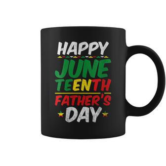 Happy Junenth Fathers Day Funny Black History Dad Papa Coffee Mug | Mazezy