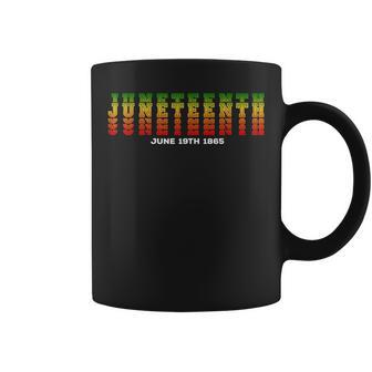 Happy Junenth Is My Independence Day Free Ish Black Men Coffee Mug | Mazezy