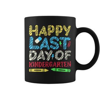 Happy Last Day Of Kindergarten Graduation 2023 Student Kids Coffee Mug | Mazezy